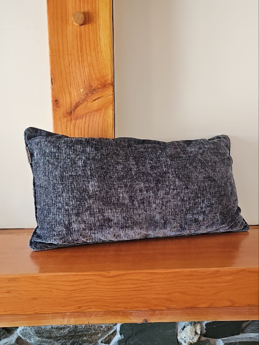 Urban Barn Heathered Gray Lumbar Accent Pillow